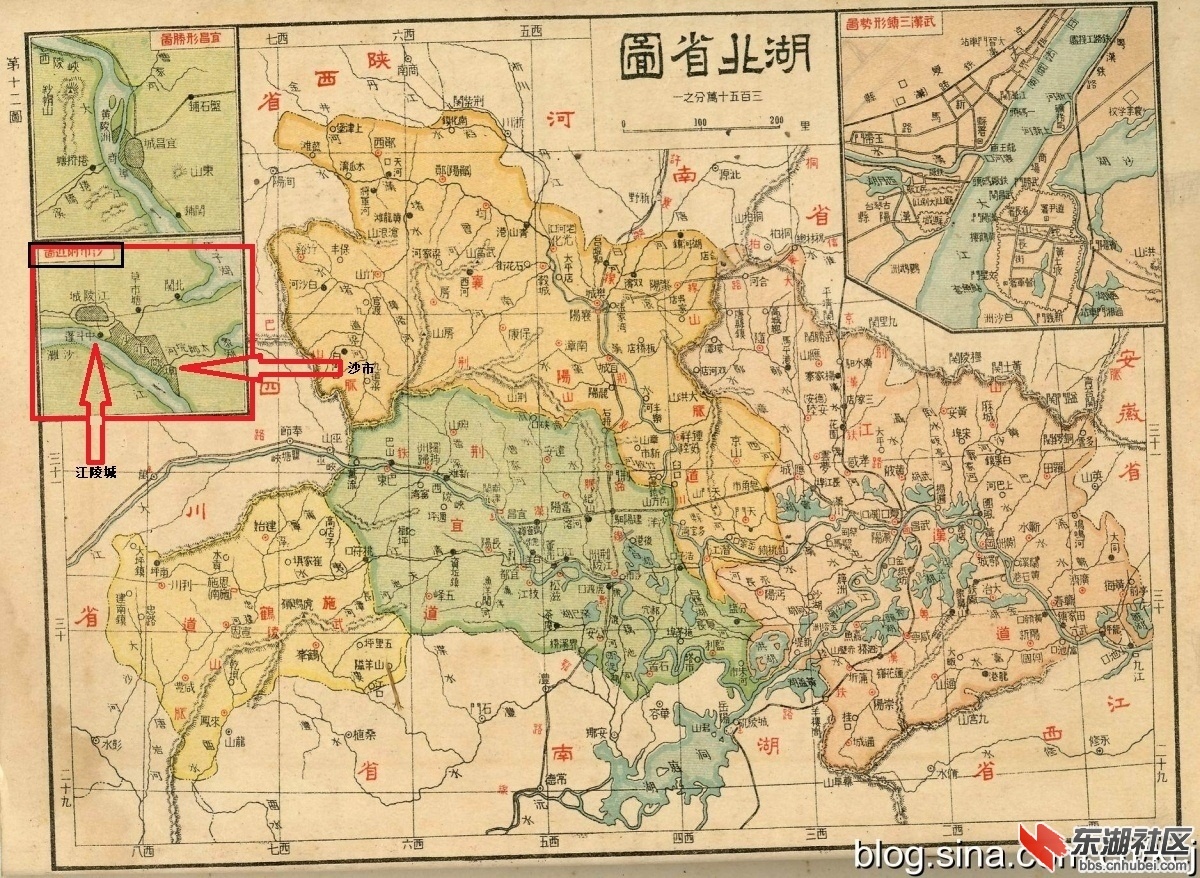 民国地图显示丹水淅水就交汇在淅川县,不在老河口图片
