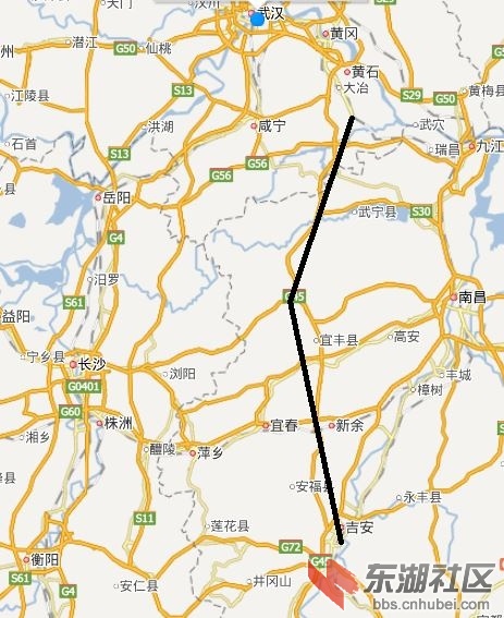 阳新龙港至吉安铁路路线图图片