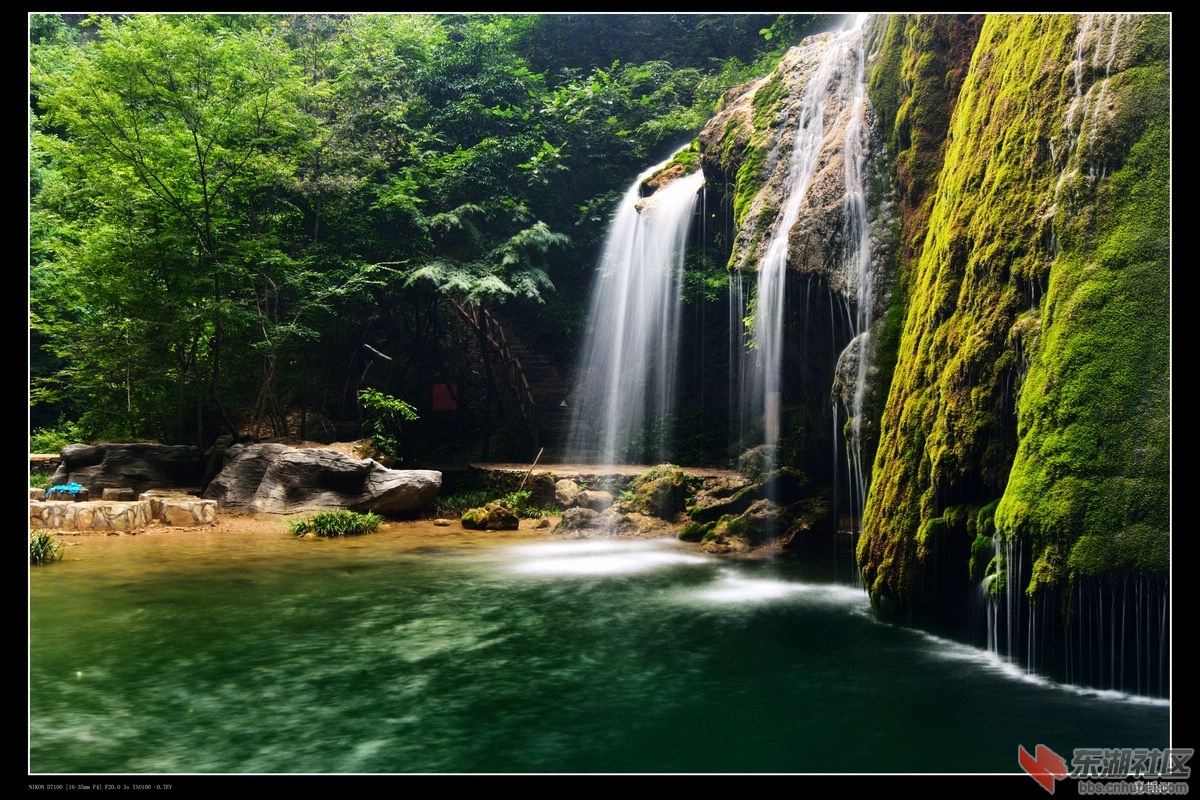 南漳香水河小景