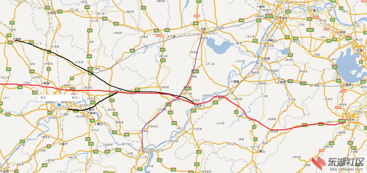 武杭想上350必须要绕开安徽走九江