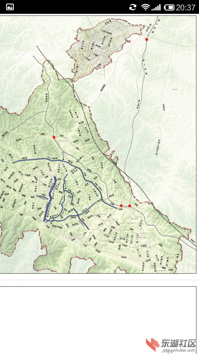 论坛 69 城市论坛 69 十堰论坛 69 十堰城区路网高清地图