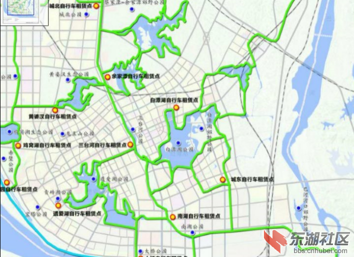 黄冈市城市综合交通体系规划中心城区规划图