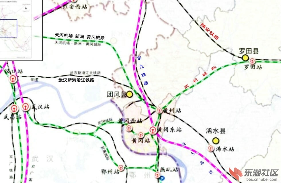 黄冈城区交通规划 - 黄州论坛 - 东湖社区 - 荆楚网