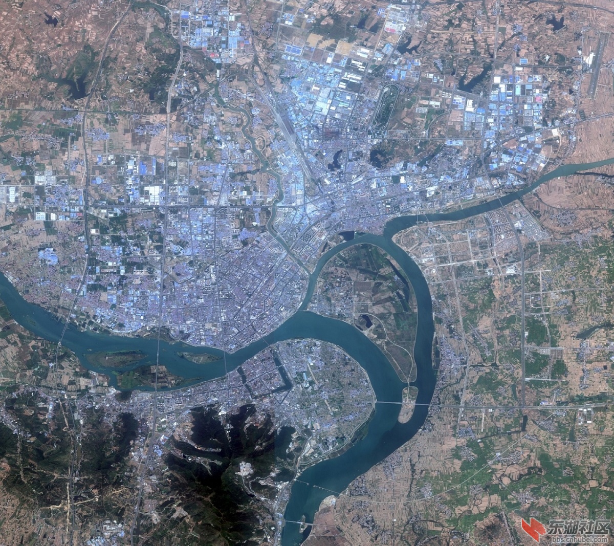 9月10号市区卫星地图更新-襄阳论坛-东湖社区 - 荆楚网图片