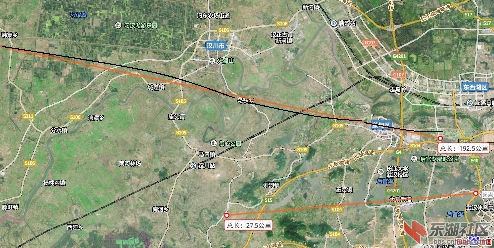 武汉西28公里-马口 汉川九曲百度地图.jpg图片