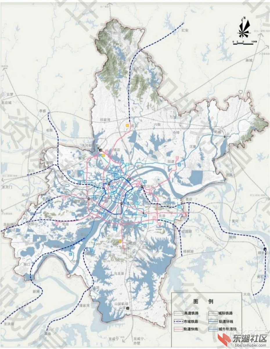 武汉十三五规划城市圈铁路环线的目的是什么?