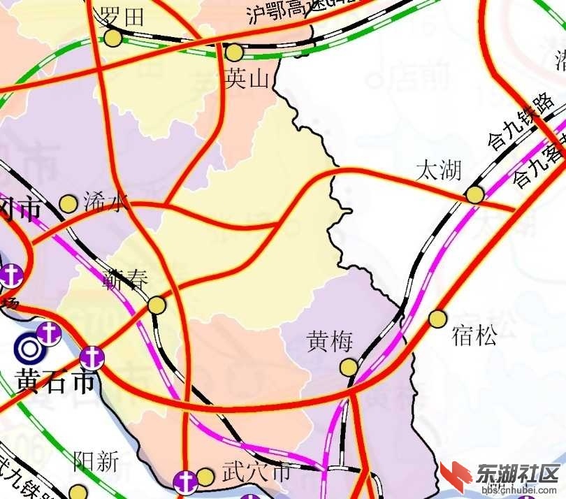 喜大普奔: 蕲太高速公路走向定了,还可以!