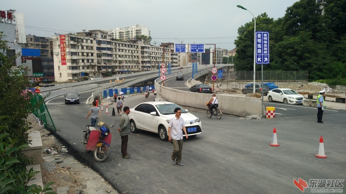 今日夜明珠高架双向通车 宜昌论坛 东湖社区 荆楚网