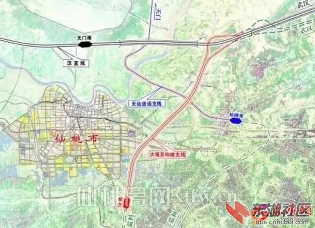 关于仙桃城区支线铁路的联想--广安城际铁路图片