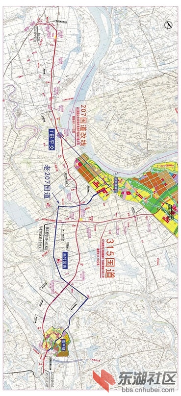 207国道公安县埠河至南平段351国道沙公高速杨家厂互通至黄金口