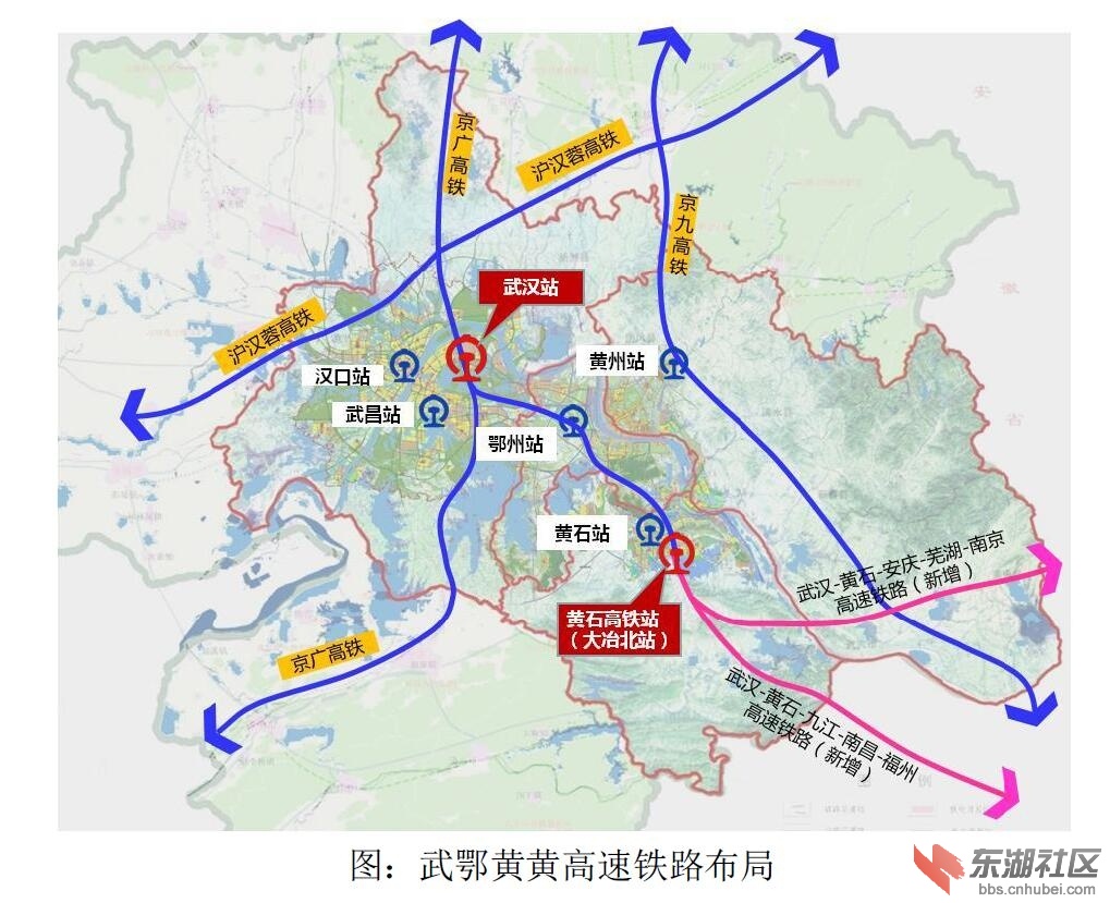 黄石崛起2049系列黄石高铁规划之武南京武福高铁