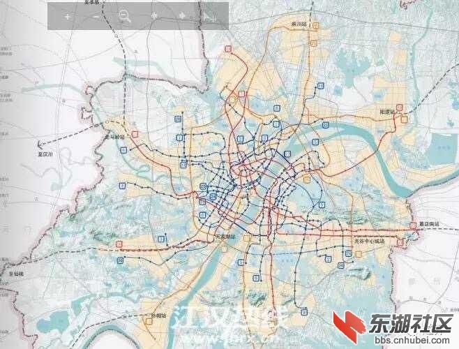 吴家山至汉川,蔡甸至汉川市域铁路规划中,推测s1,s2是否有连接点