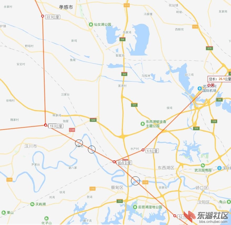 2019年6月武汉铁路枢纽图,孝感南,汉川北,东西湖该来的都来了!