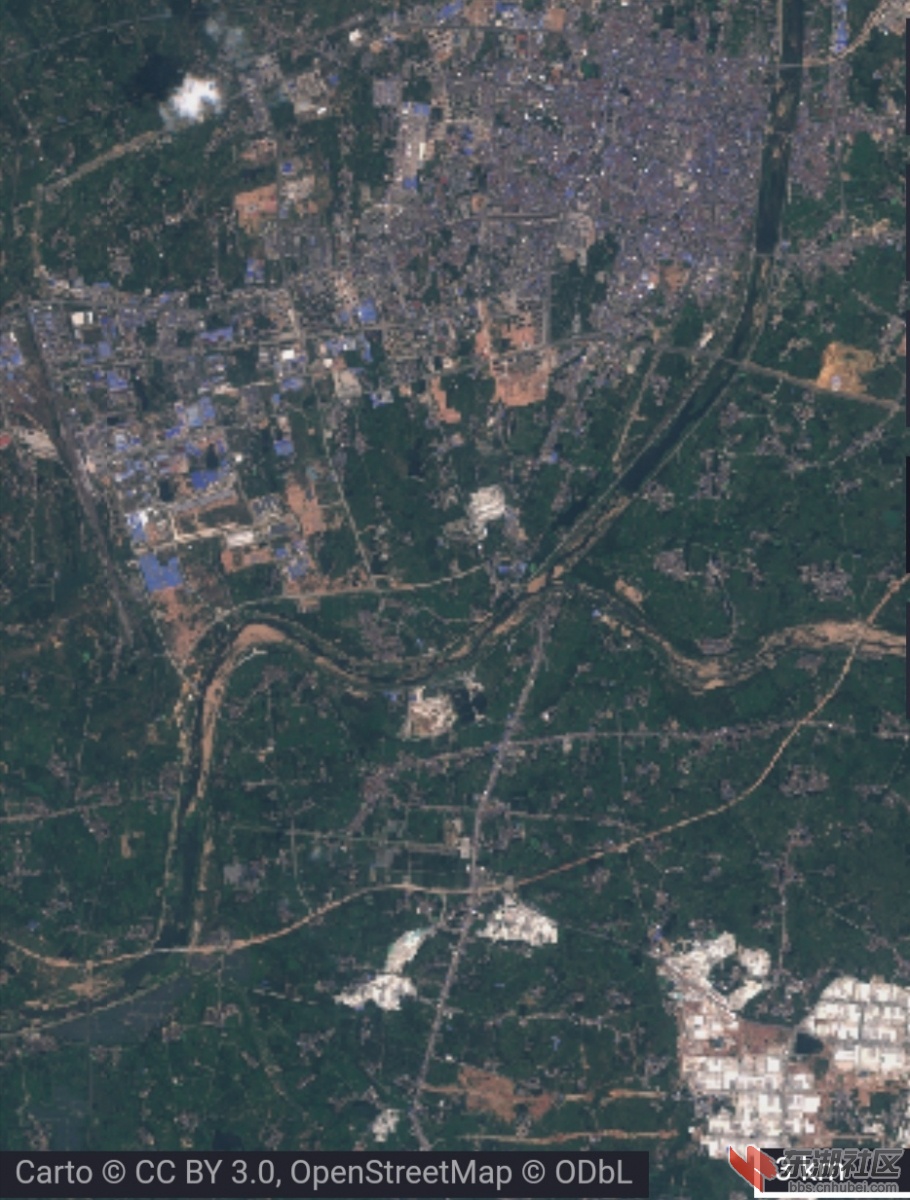 最新卫星地图来袭,中心城市发展看武汉市新洲区