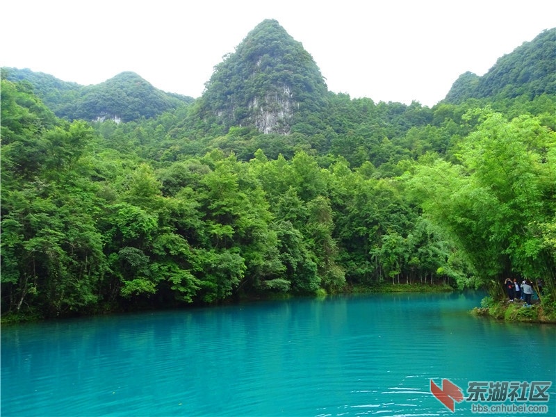 多彩贵州:美丽仙境小七孔 经典秀水山水画