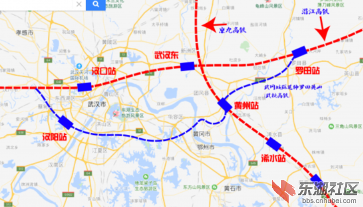 罗田英山得到沿江高铁