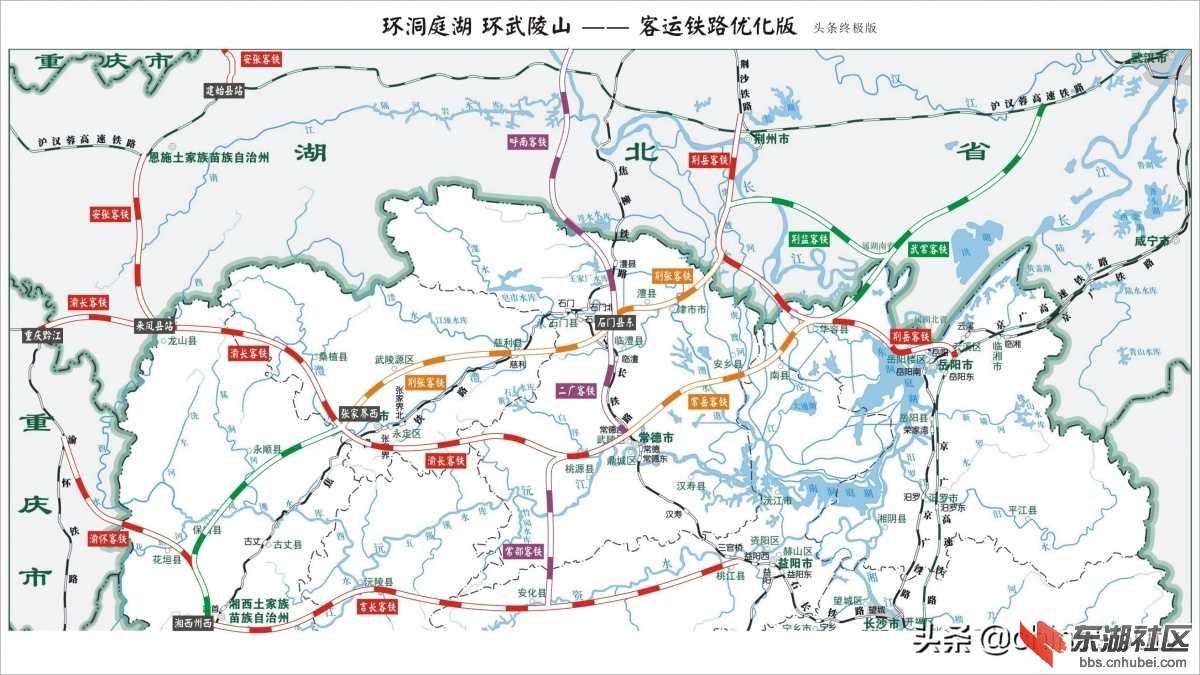 湖南铁路规划图