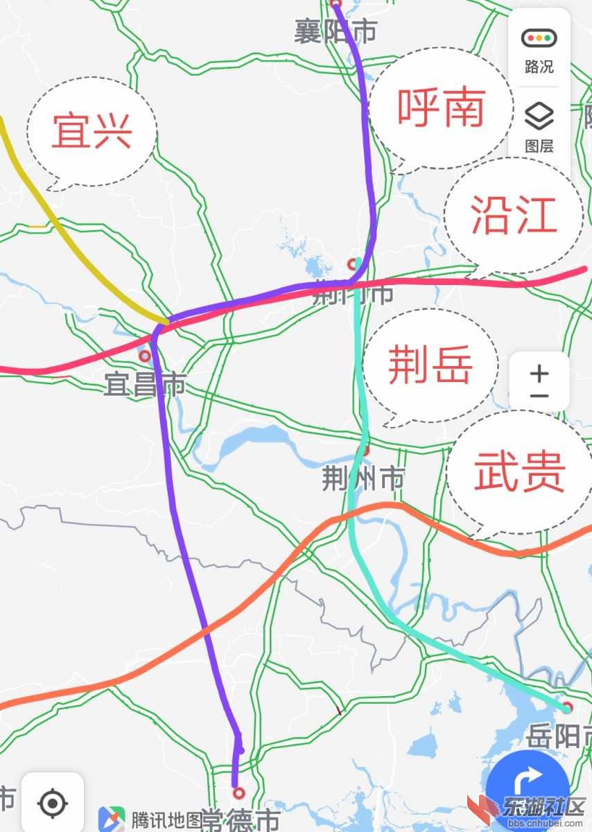 湖南铁路规划图