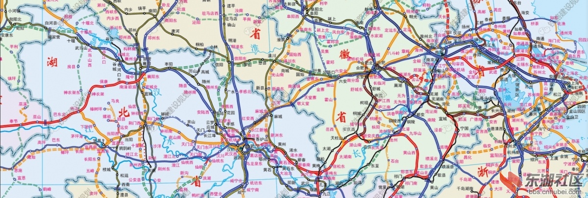 现在贯穿我国东西部的沪汉蓉铁路就是一条重要交通路线,但