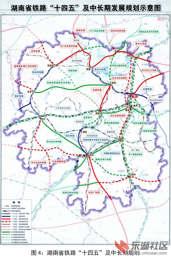 湖南145铁路规划图最新版本
