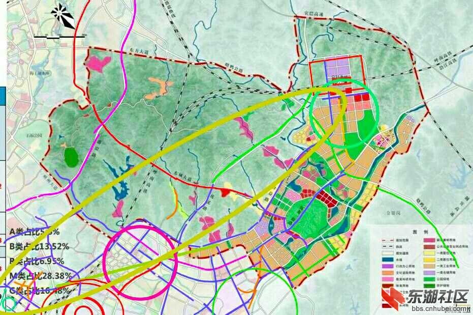 城市东扩北拓:北站片区与东站片区的路网规划. - 宜昌