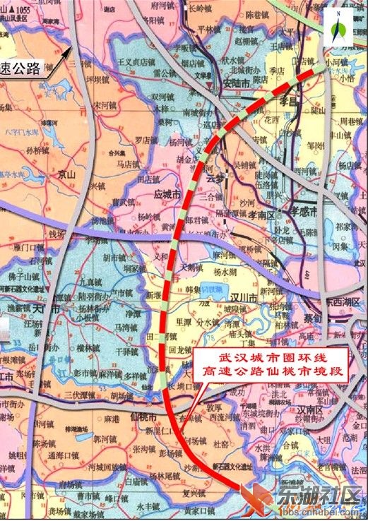 武汉城市圈环线高速仙桃段