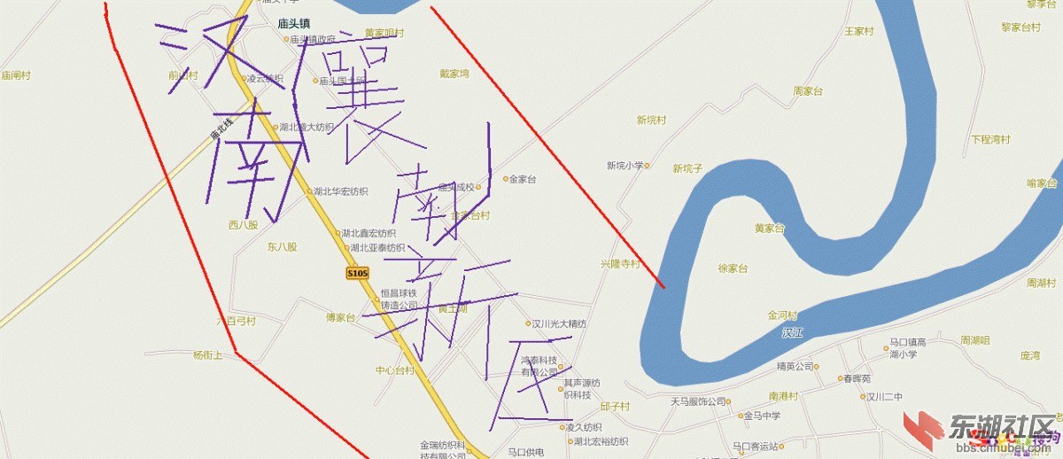 汉川城区2030规划图图片