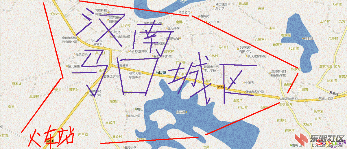 汉川城区2030规划图图片