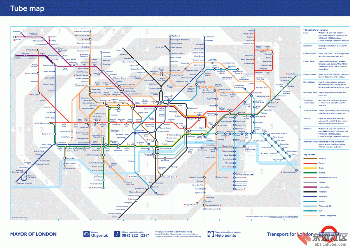 伦敦地铁线路图2020图片