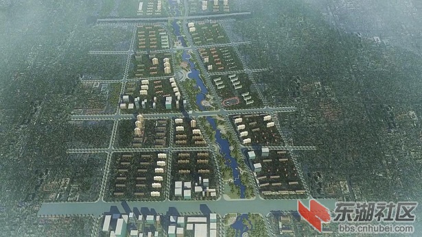 仙桃城区汪洲河沿线景观规划设计