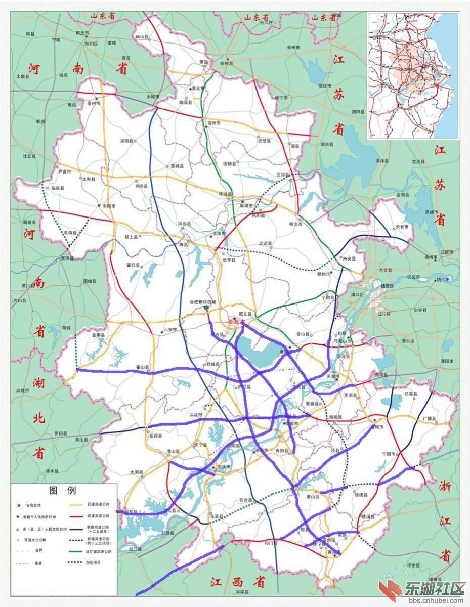 湖北高速公路网布局优化方案