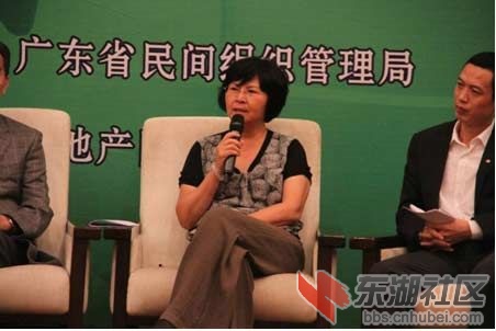 张勇平女士发言