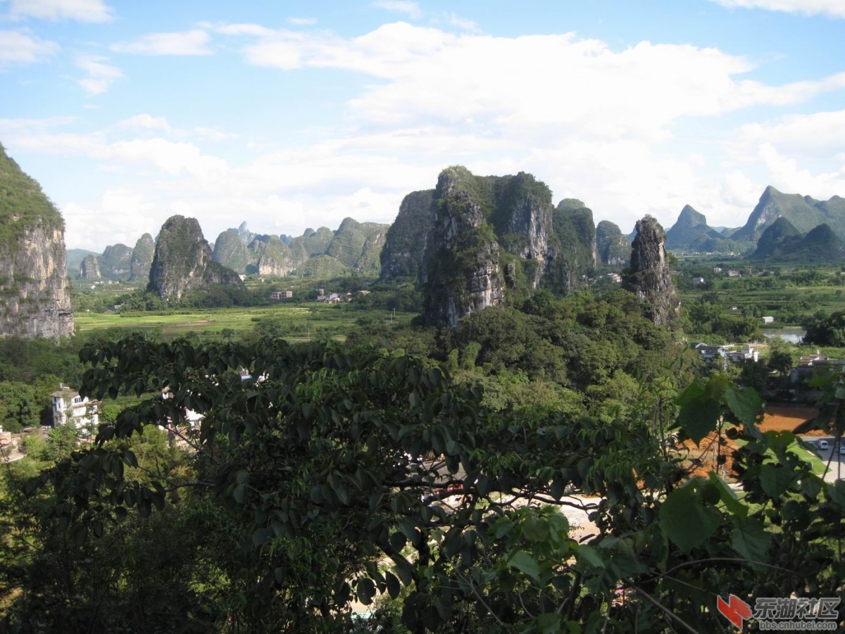 阳朔标志性地貌。