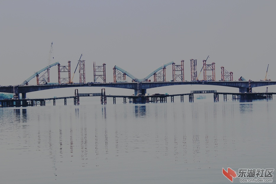 襄阳唐白河大桥图片