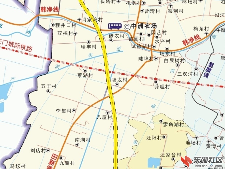 孝感至汉川公路走向图图片