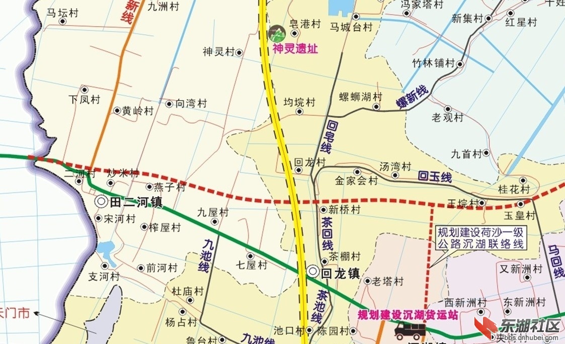 孝感至汉川公路走向图图片