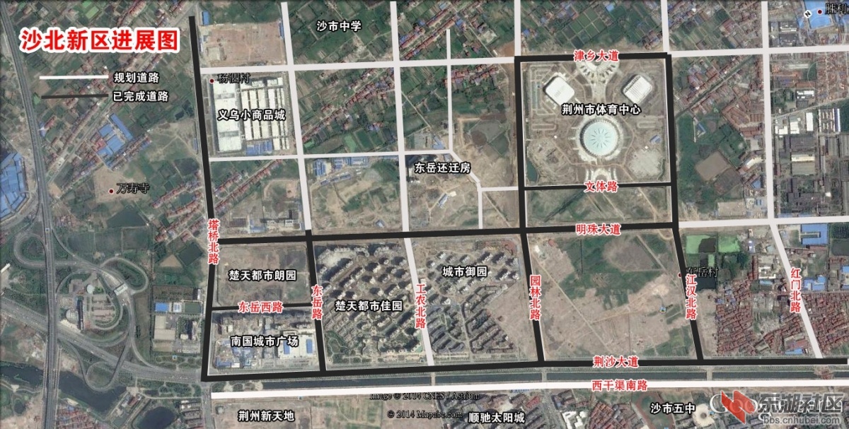 沙北新区规划图片