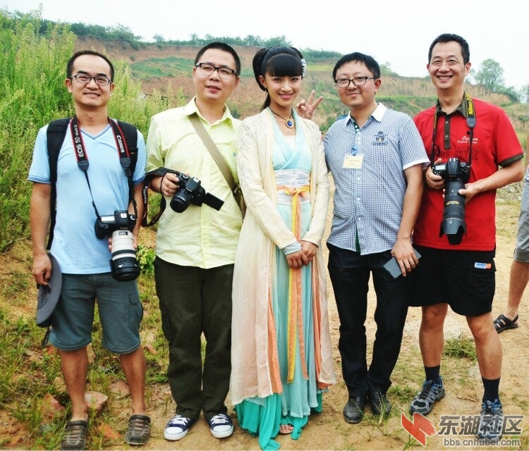 旅游达人和女主角