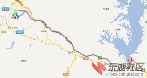 十堰到太极湖路线.jpg