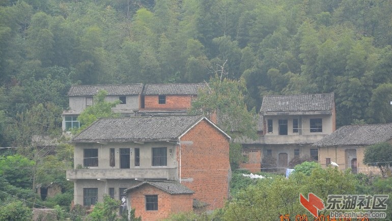 仙人口村的村落