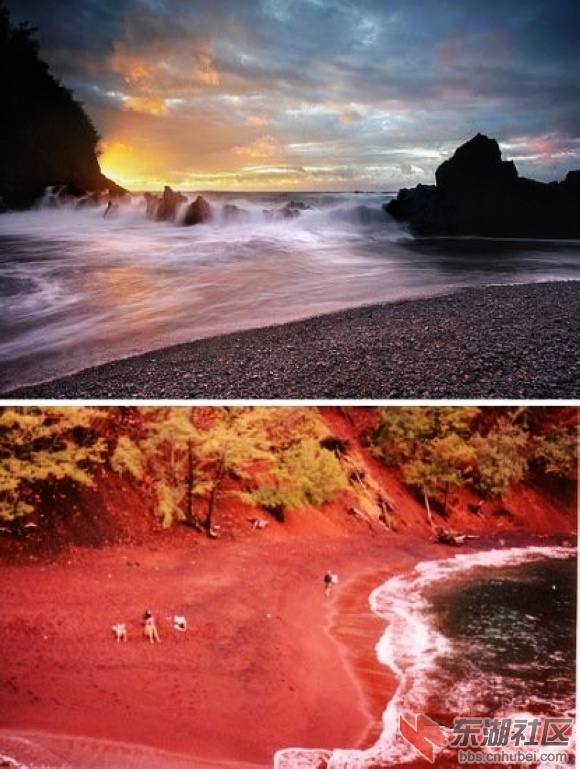 1.夏威夷哈纳红沙海滩.jpg