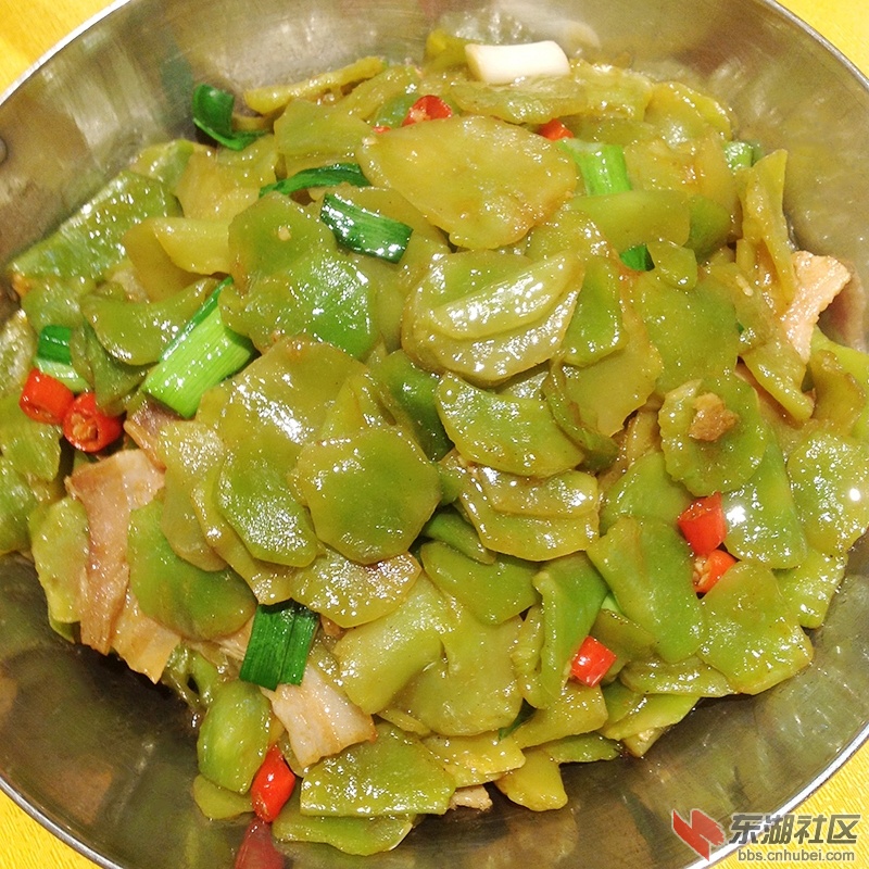 干锅腊肉莴笋