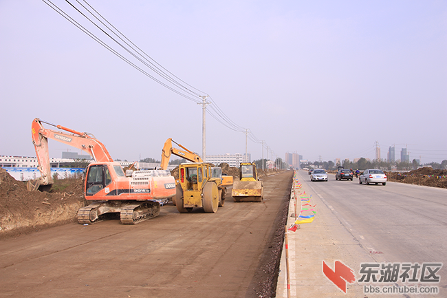 周邦至胡场项目路基建设
