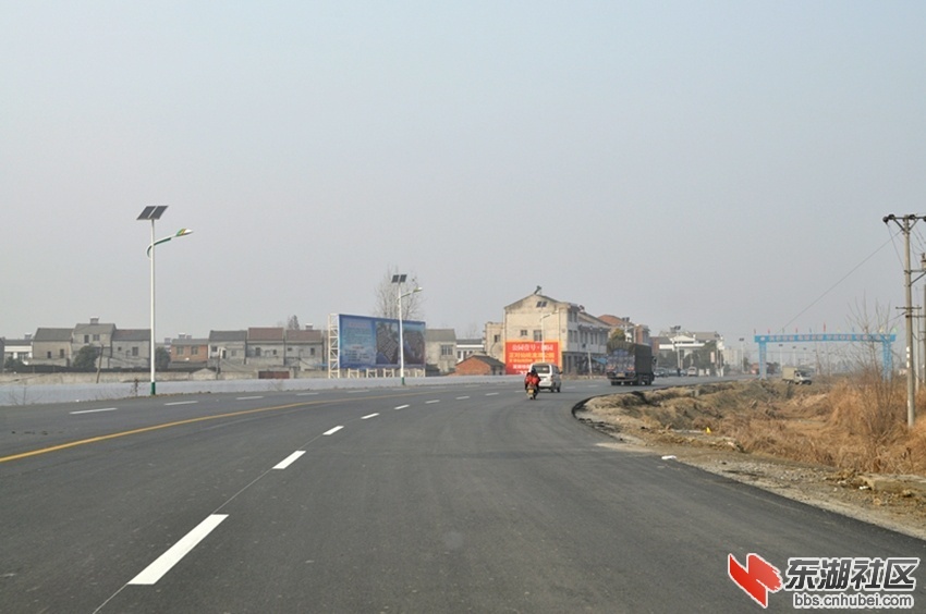 仙彭一级公路的崭新面貌