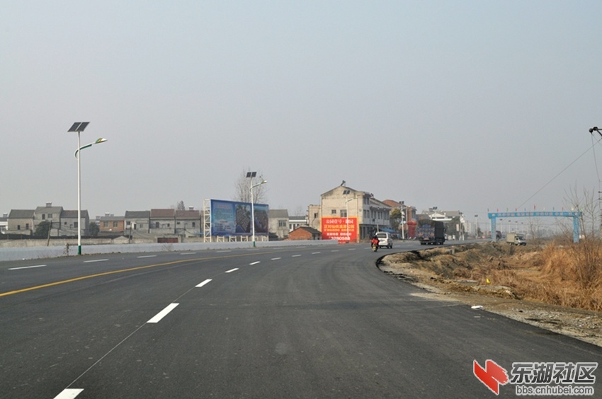 仙彭一级公路的崭新面貌