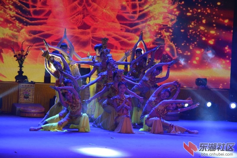 武穴市2015迎新年祈福晚会图片
