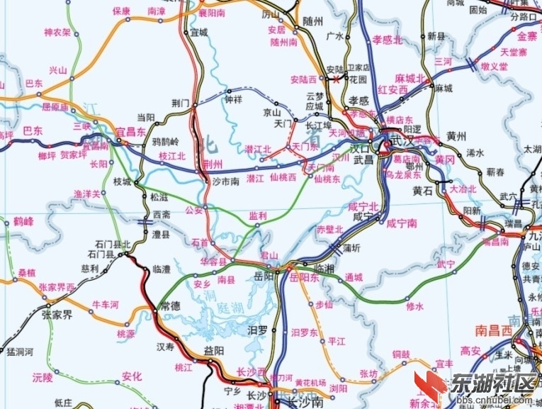 江汉平原货运铁路