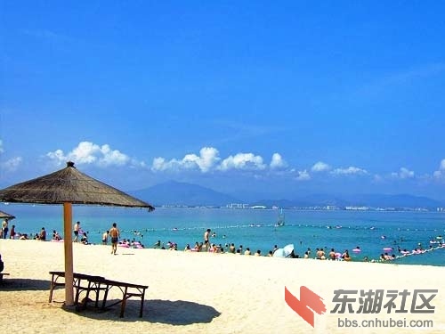 双月湾沙滩