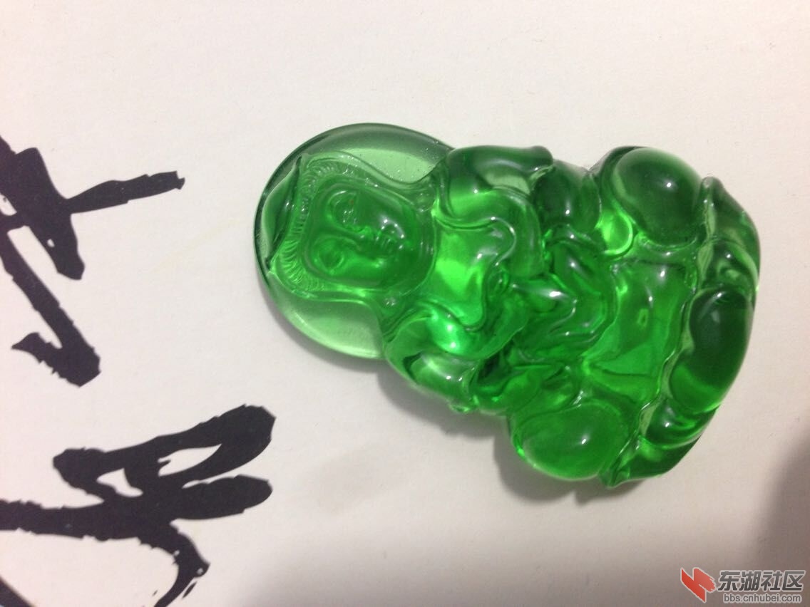 玻璃种翡翠观音