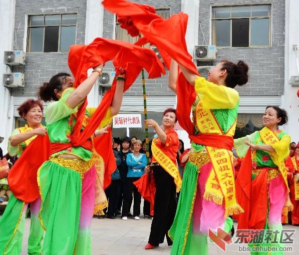 市三届梅川禅宗四祖文化庙会民俗展演今天彩排热闹非常